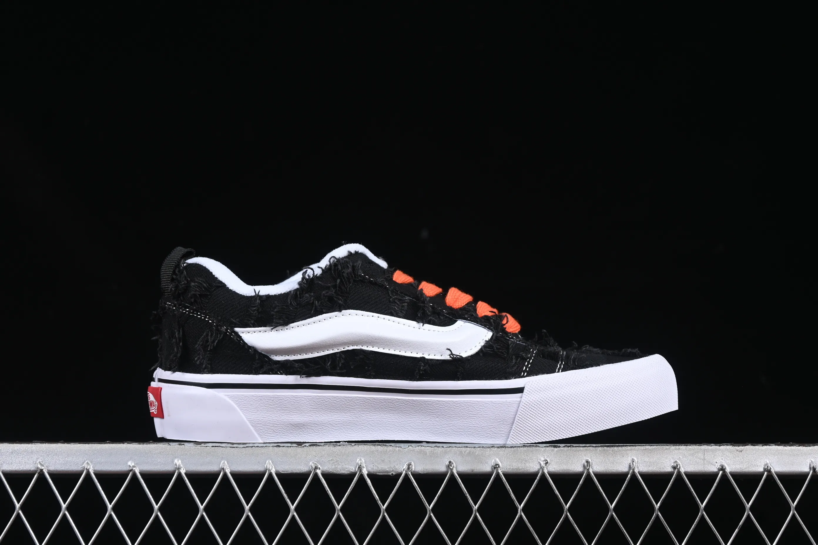 All categories Vans Vans series Vans Low Vans low-top Vans Knu Skool Vans denim rag low-top retro casual fat bread shoes VN0009QC6BT